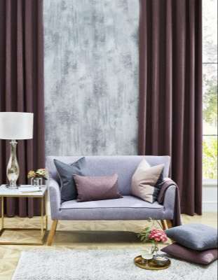 Langer Vorhang für Ihr Wohnzimmerfenster