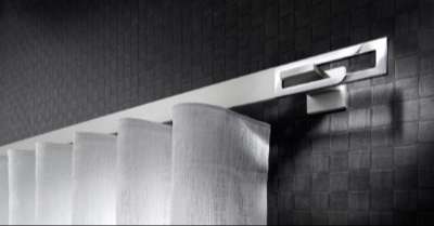 Robuste Gardinenstange aus Aluminium