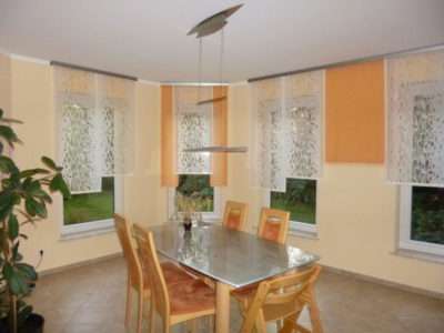 Fensterdekoration für Ihr Esszimmer